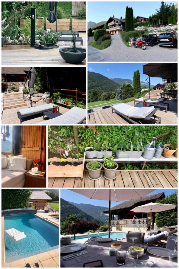 Le Biot L'Ours Blanc Lodge מראה חיצוני תמונה