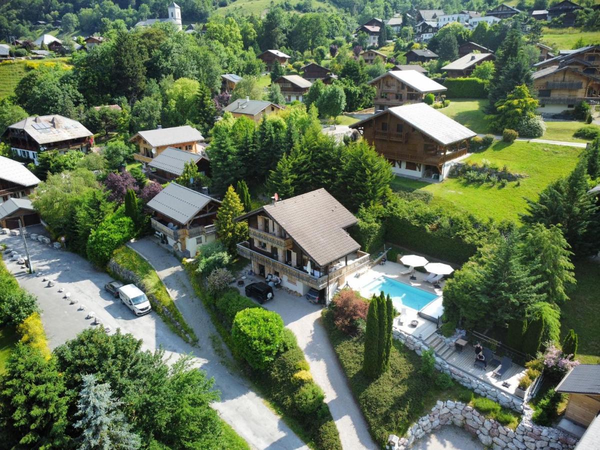 Le Biot L'Ours Blanc Lodge מראה חיצוני תמונה