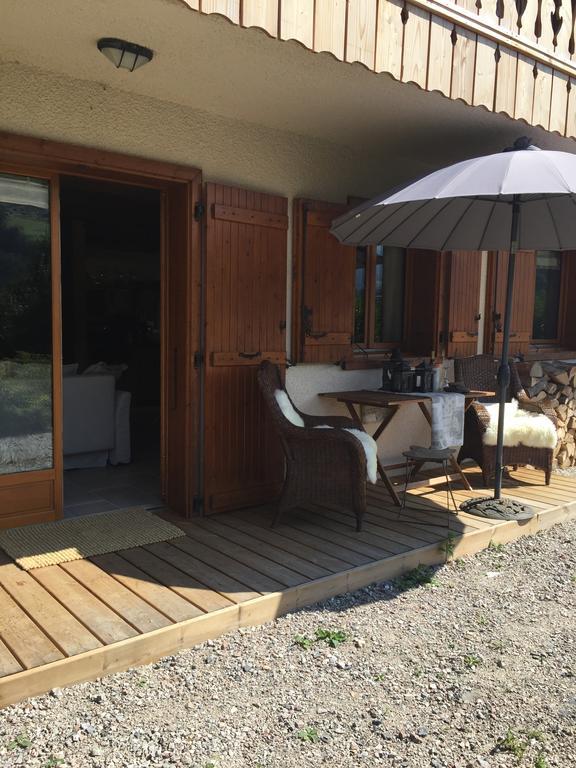 Le Biot L'Ours Blanc Lodge מראה חיצוני תמונה