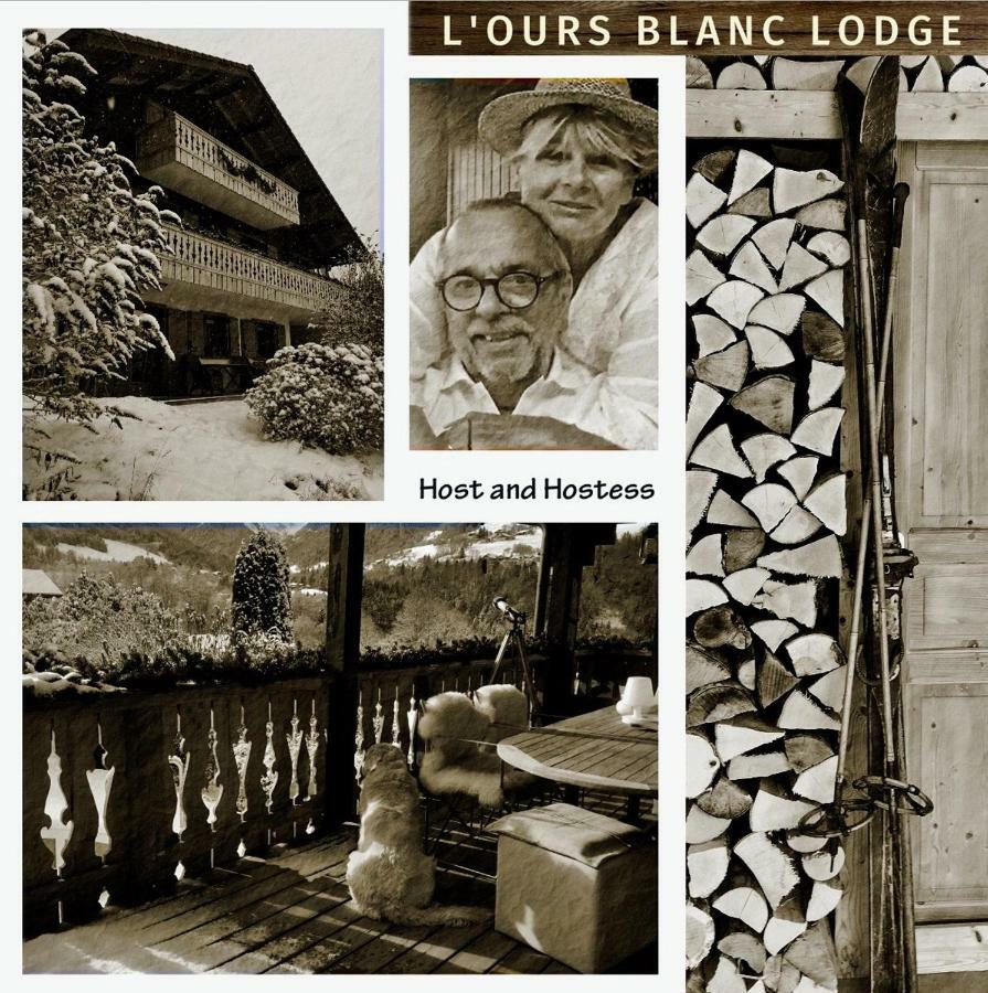 Le Biot L'Ours Blanc Lodge מראה חיצוני תמונה