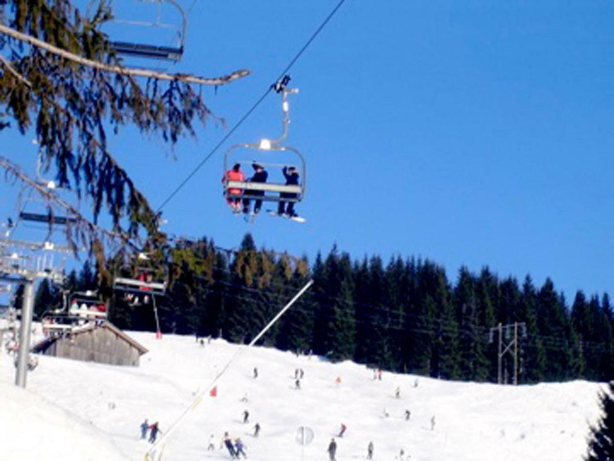 Le Biot L'Ours Blanc Lodge מראה חיצוני תמונה